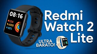 O SMARTWATCH BARATINHO DA XIAOMI! | Redmi Watch 2 Lite | Unboxing e Configuração