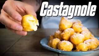 How to Make CASTAGNOLE | Italian Carnevale Dessert Recipe