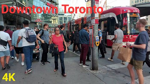 【4K】Downtown Toronto Canada 🇨🇦