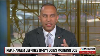 Rep Jeffries Says It's Lawlessness To Hold FBI Director Accountable