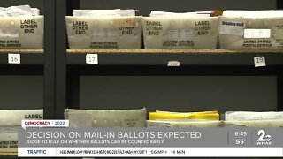 Decision on mail-in ballots expected