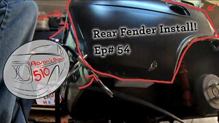 Datsun 510 Passenger Rear Fender Install (Ep# 54)