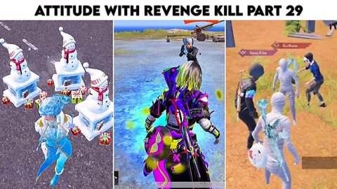 Pubg Mobile Attitude 😈 With Revenge Kill Max Pharaoh X- Suit | Part 29 | Xbot 2.0