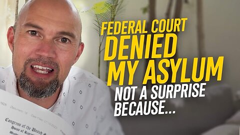 Asylum denied - Not a surprise. Torben Sondergaard shares new details. www.TorbenSondergaard.com