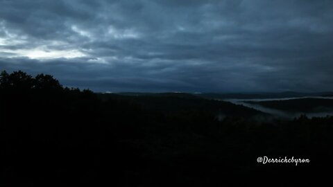 Cool day to night cloud hyper lapse