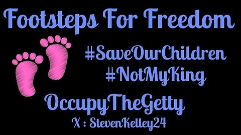 London Outreach vs Pedophilia 27th January 2024 Occupy the Getty Steven D Kelley.MP4