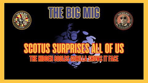 BIG WEEK FOR SCOTUS -BUT WHY? HOSTED BY LANCE MIGLIACCIO & GEORGE BALLOUTINE