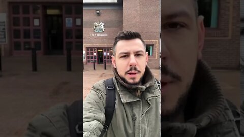 Belmarsh Prison: Guard Stops Me From Filming