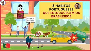 8 Hábitos portugueses que enlouquecem os brasileiros