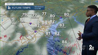 WMAR-2 News Patrick Pete's Tuesday evening weather