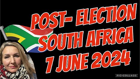 POST-ELECTION : SOUTH AFRICA/7 June 2024