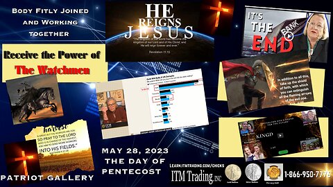 Part 2 Receive The Power of The Watchmen Pentecost May 28 2023