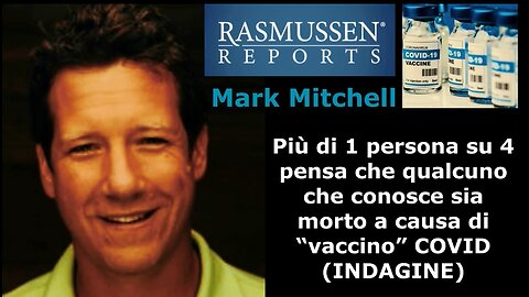 Più di 1 persona su 4 pensa che qualcuno che conosce sia morto a causa di “vaccino” COVID