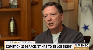 James Comey Endorses Biden For The Funniest Reason Ever