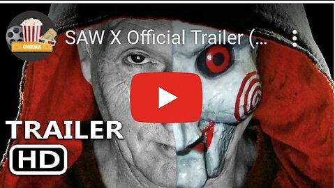 Jigsaw is back baby! 😎Saw X trailer in hd