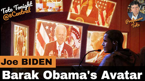 Toto Tonight @8Central "Joe Biden, Obama's AVATAR" what is REALLY happening with Hunter Biden?