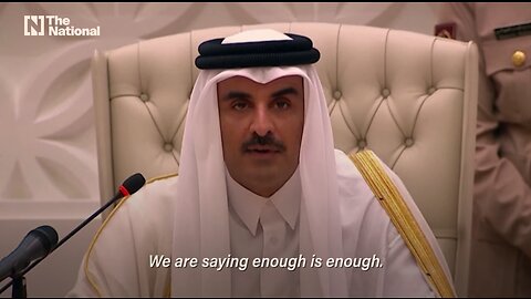 'Enough is enough': Qatari emir says Israel should not be given ‘free licence to kill’ in Gaza