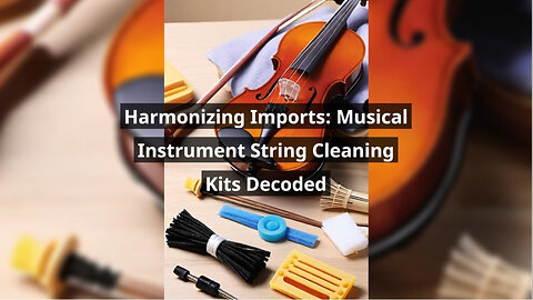 Importing String Cleaning Kits for Musicians
