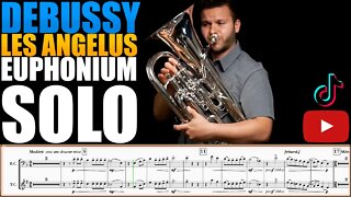 Debussy "Les Angélus". Euphonium Solo - Matonizz. Play Along!
