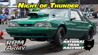 Bracket Racing Night of Thunder at National Trail Raceway
