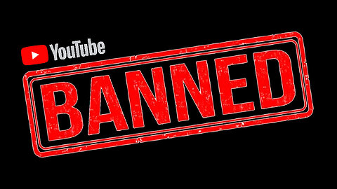 BANNED FROM YouTube - for Medical Misinformation YouTube is a PUSSY!