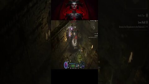 WHAT DOES A FULL DIABLO IV DUNGEON RUN LOOK LIKE IN A 1 MINUTE SHORT? Watch This Video To Find Out!