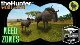 Need Zones, Vurhonga Savanna | theHunter: Call of the Wild (PS5 4K)