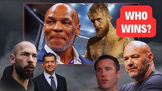 YouTuber Jake Paul Vs Former Heavyweight World Champion Mike Tyson