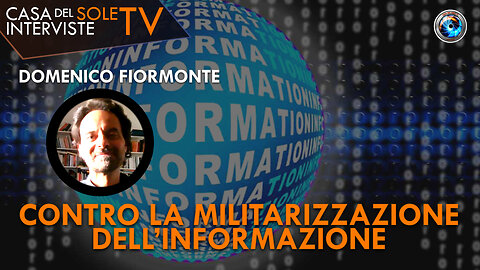 Domenico Fiormonte: contro la militarizzazione dell’informazione