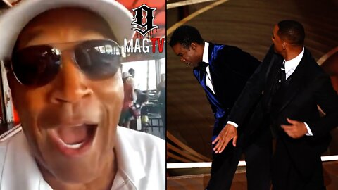 O.J. Simpson Weighs In On Will Smith Pimp Slappin Chris Rock! 😳