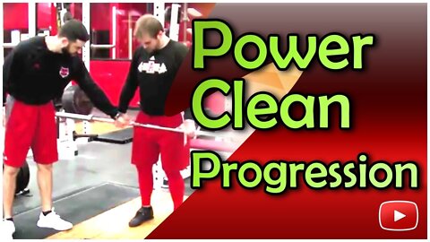 Strength and Conditioning for Sports - Power Clean Progression featuring Coach Matt Shadeed