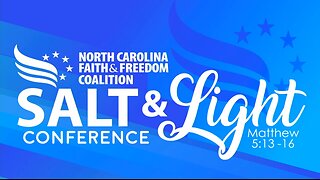 Bishop Patrick Wooden at the 2021 NC Faith & Freedom Salt & Light Conference