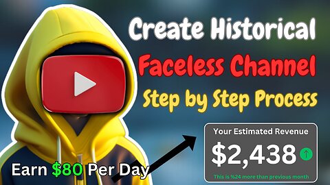 Create Historical Videos and Earn $4,243/month | History Content Creator Guide