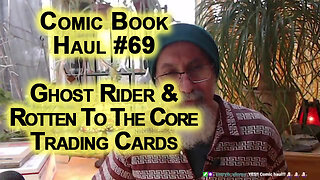 Comic Book Haul #69: Ghost Rider & Rotten To The Core Trading Cards, Donald Trump [ASMR]