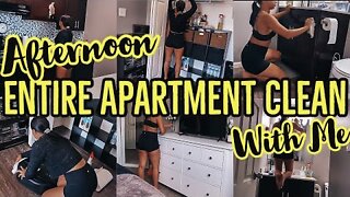 *EXTREME* AFTERNOON ENTIRE APARTMENT CLEAN WITH ME 2021 | SPEED CLEANING MOTIVATION | ez tingz