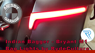 Indian Springfield Bryant M1 RydeCulture Bag Lights