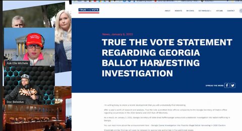 TRUE THE VOTE - WHAT'S HAPPENING IN GA