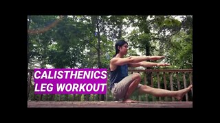 LEG DAY Calisthenics - No Equipment - Follow-Along Workout