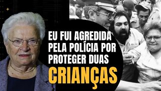 Luiza Erundina diz que foi agredida pela polícia por defender duas crianças em reintegração de posse