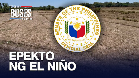 Hakbang ng gobyerno vs. El Niño phenomenon, pinasusuri sa Senado