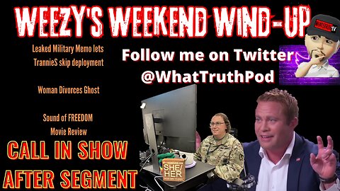 Weezy's Weekend Wind-Up #TimBallard #Soundoffreedom