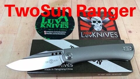 TwoSun TS221 Ranger Slip Joint knife / Includes Disassembly / Jelly Jerry Design