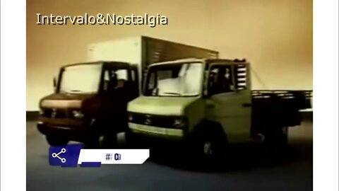 Caminhões leves Mercedes bens | Propaganda @intervalo&Nostalgia