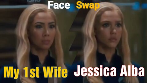 My Wife Face Swap With Jessica Alba ❤️👍