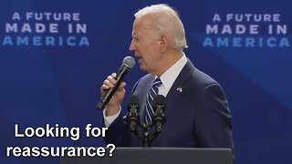 Joe Biden: “The American people are seeing the benefits of this economy."