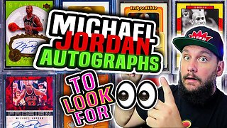 Top 15 Michael Jordan Autograph Cards recently sold for BIG MONEY 💵 🔥
