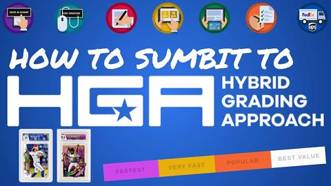 HOW TO SUBMIT TRADING CARDS TO HGA HYBRID GRADING APPROACH | FULL TUTORIAL + PACKING INSTRUCTIONS