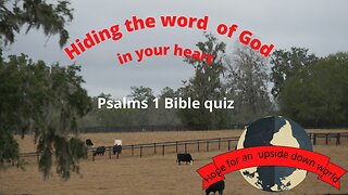 Bible Quiz complete the Psalms 1
