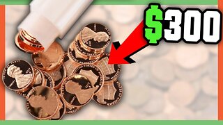 2017 PENNIES WORTH MONEY – COIN SEARCH FOR LINCOLN CENT PENNY!!