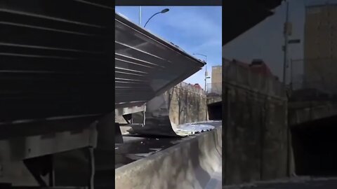 Low Bridged #shorts #dashcams #fails #baddrivers